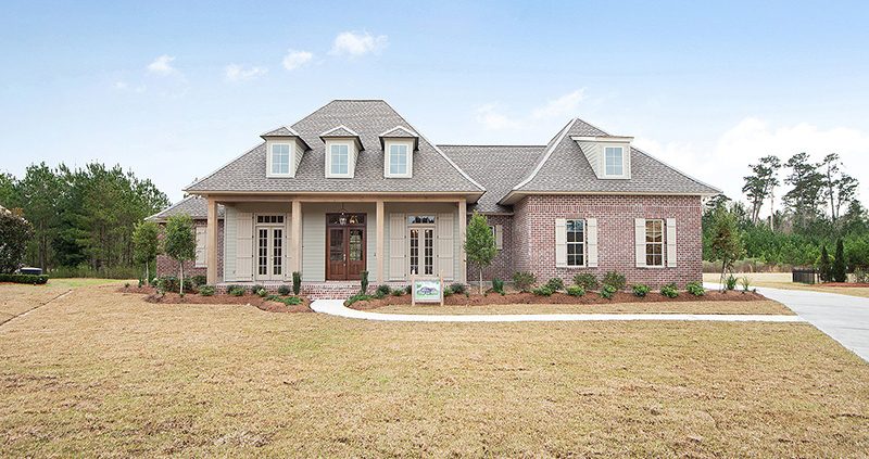 This home has a big front porch that welcomes you home.
