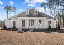 This custom built home is close to New Orleans in Covington.