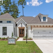 Custom built new home that is close to New Orleans.